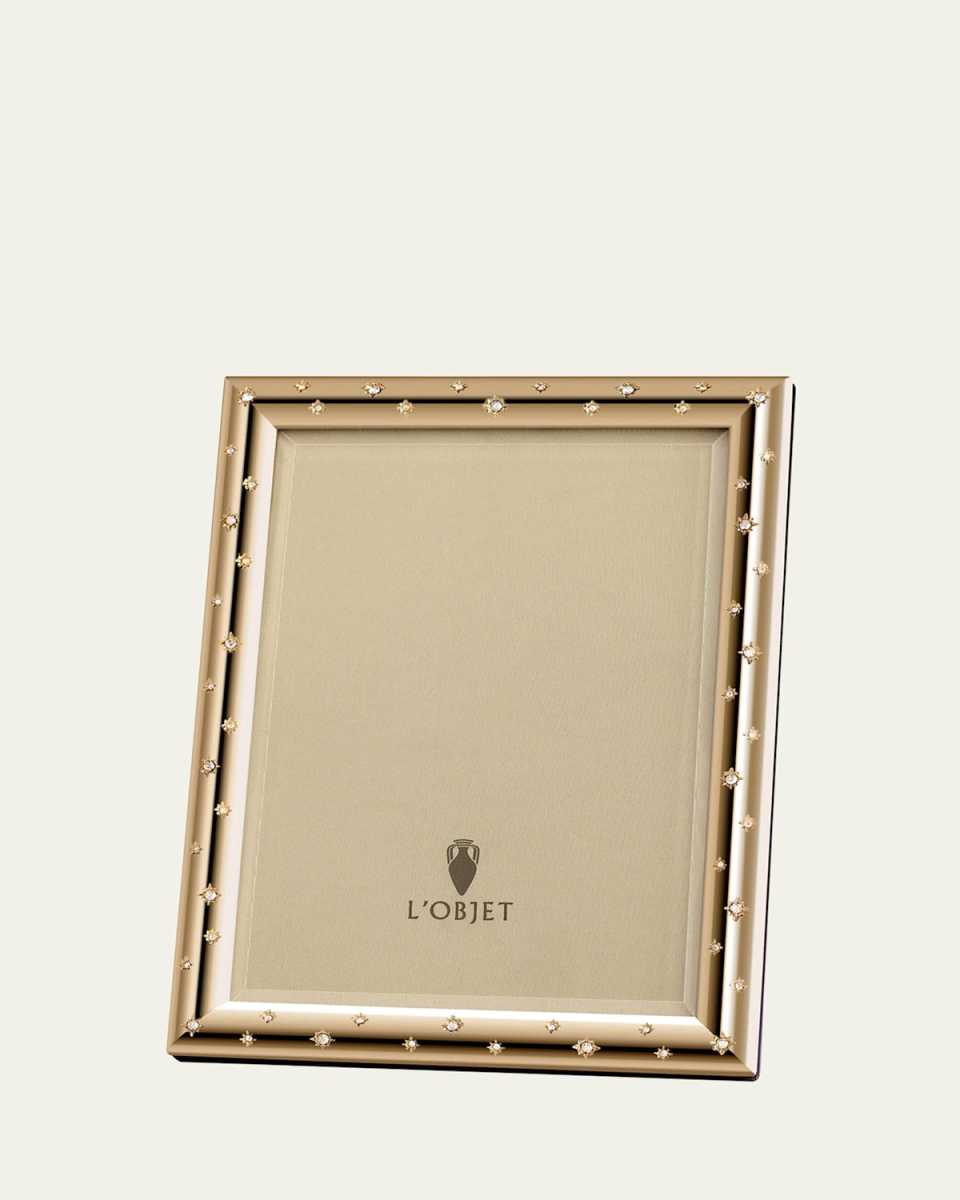Stars Gold Picture Frame, 5" x 7"